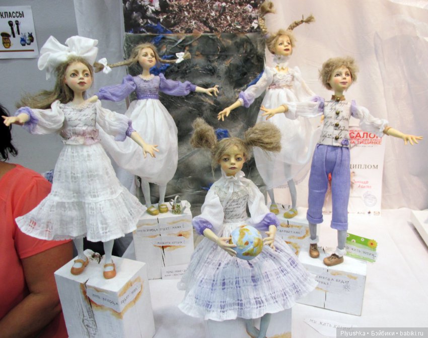 Выставка моими глазами. Салон авторских кукол 2018, Тишинка. Фотоотчет