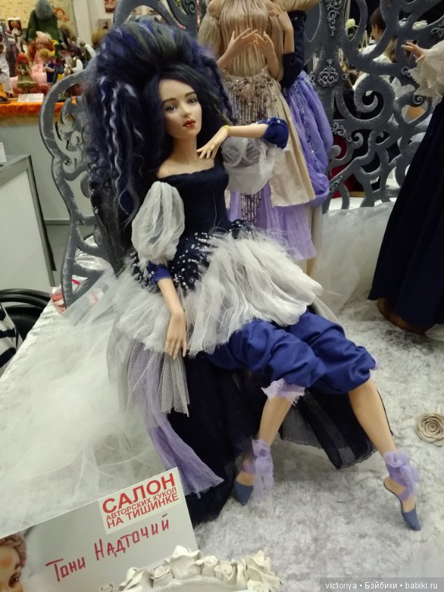 Салон авторских кукол на Тишинке 2018. Как увидела выставку я. Фоторепортаж