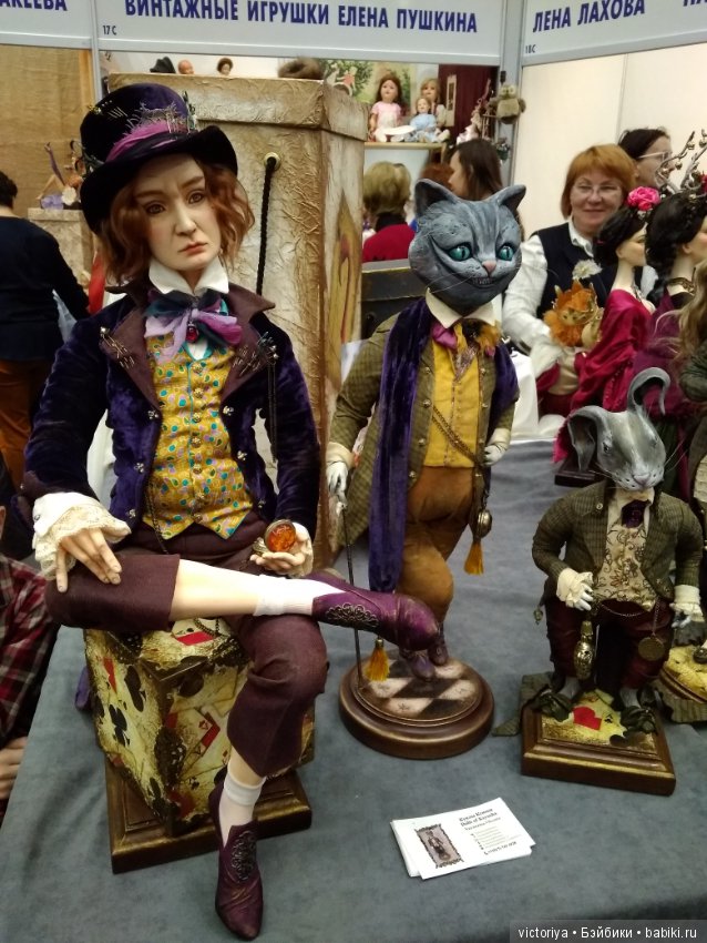 Салон авторских кукол на Тишинке 2018. Как увидела выставку я. Фоторепортаж