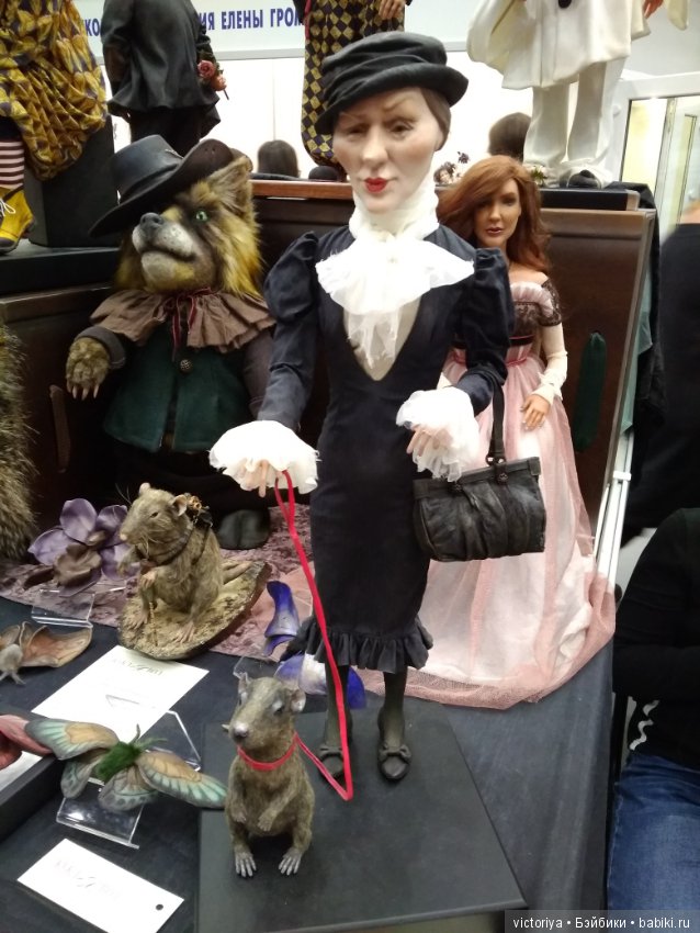 Салон авторских кукол на Тишинке 2018. Как увидела выставку я. Фоторепортаж