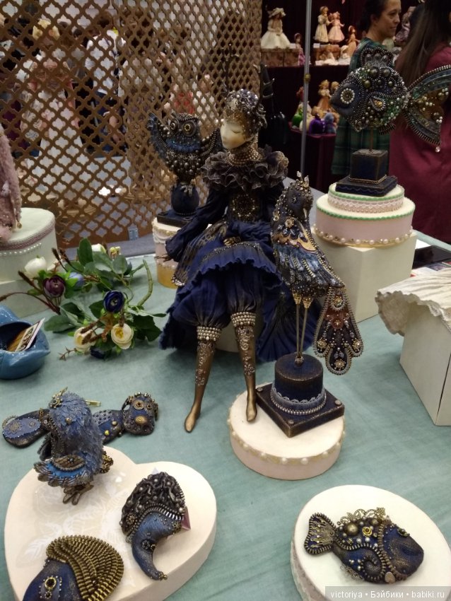 Салон авторских кукол на Тишинке 2018. Как увидела выставку я. Фоторепортаж