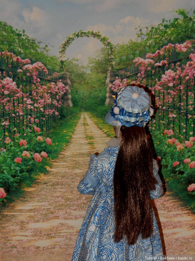 Тоннерки моя страсть, часть 40. Эпоха Ампира часть 2. Прогулка по саду (фото 9)