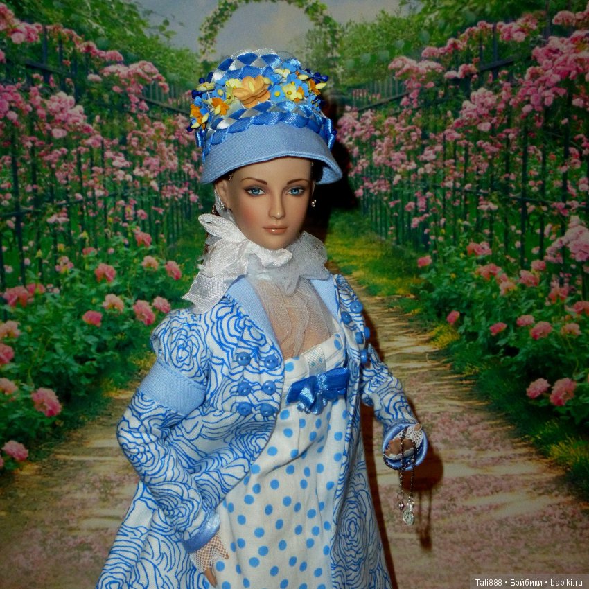 Тоннерки моя страсть, часть 40. Эпоха Ампира часть 2. Прогулка по саду (фото 3)