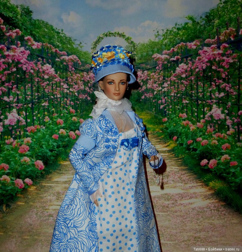 Тоннерки моя страсть, часть 40. Эпоха Ампира часть 2. Прогулка по саду (фото 4)