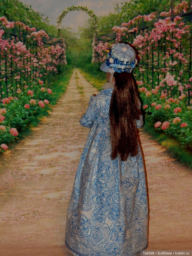 Тоннерки моя страсть, часть 40. Эпоха Ампира часть 2. Прогулка по саду (фото 8)