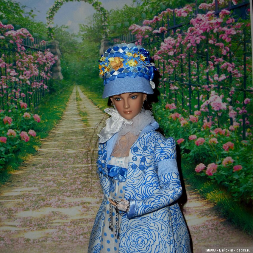 Тоннерки моя страсть, часть 40. Эпоха Ампира часть 2. Прогулка по саду (фото 6)