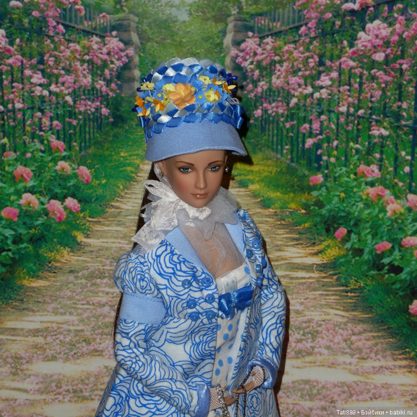 Тоннерки моя страсть, часть 40. Эпоха Ампира часть 2. Прогулка по саду (фото 10)