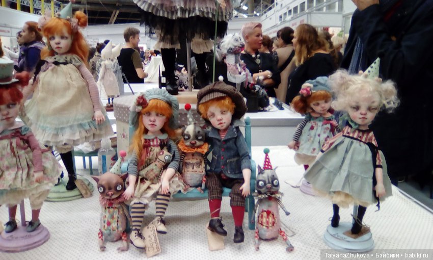 Где куклы так похожи на людей... (Салон кукол на Тишинке 2018) (фото 3)