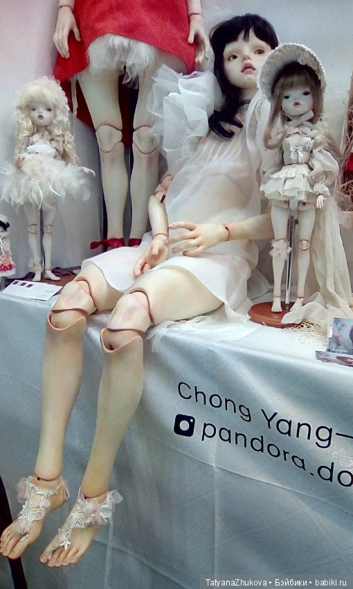 Где куклы так похожи на людей... (Салон кукол на Тишинке 2018)