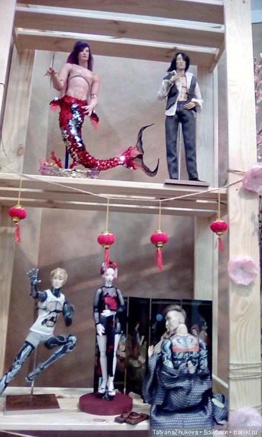 Где куклы так похожи на людей... (Салон кукол на Тишинке 2018)