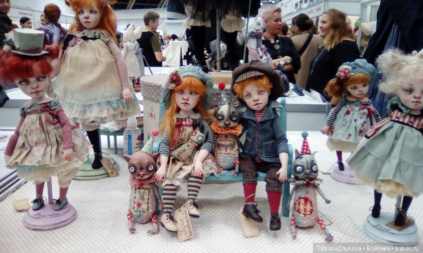 Где куклы так похожи на людей... (Салон кукол на Тишинке 2018) (фото 4)