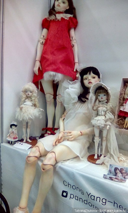 Где куклы так похожи на людей... (Салон кукол на Тишинке 2018)