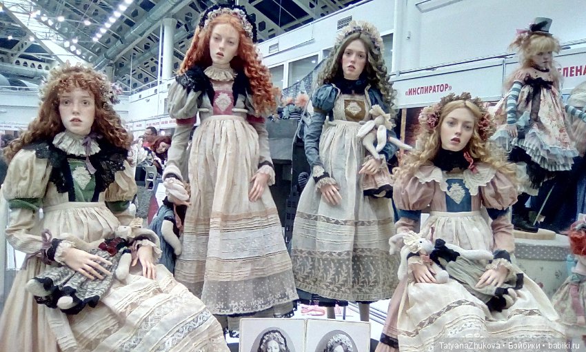 Где куклы так похожи на людей... (Салон кукол на Тишинке 2018) (фото 6)