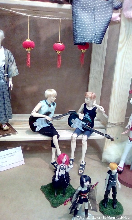 Где куклы так похожи на людей... (Салон кукол на Тишинке 2018)