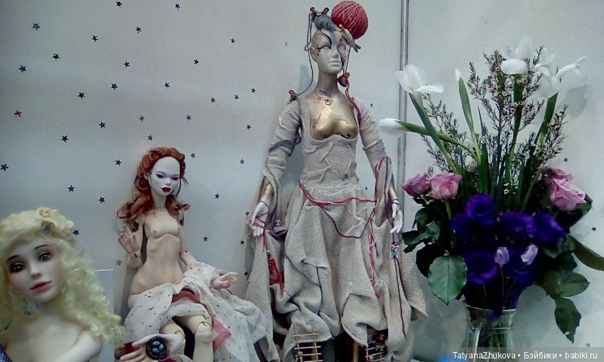 Где куклы так похожи на людей... (Салон кукол на Тишинке 2018)