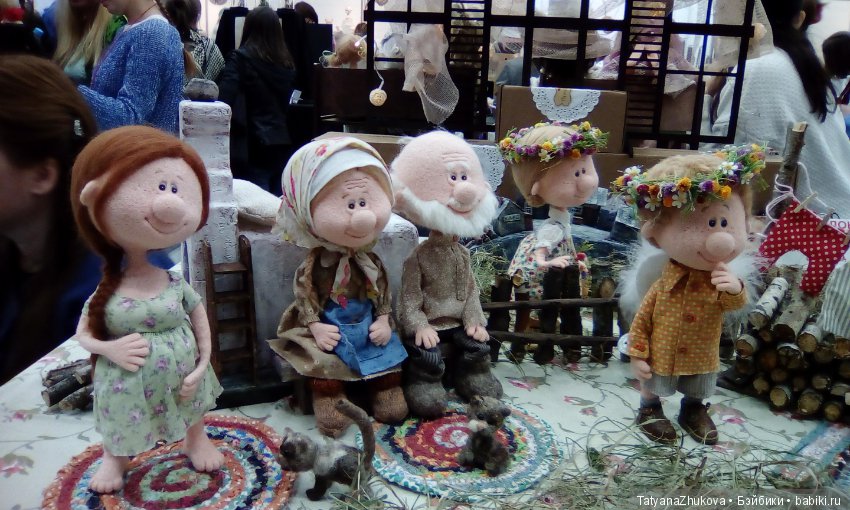 Где куклы так похожи на людей... (Салон кукол на Тишинке 2018)
