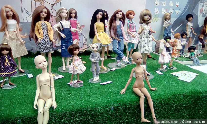 Где куклы так похожи на людей... (Салон кукол на Тишинке 2018)