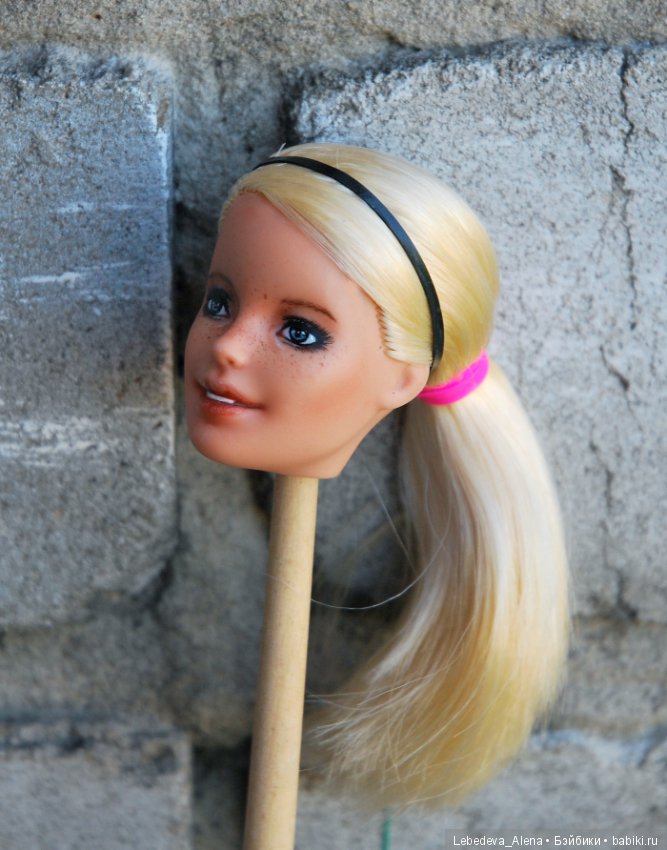 ООАК головы от Барби — ООАК и кастом Барби (Barbie): репейнт (фото 3)
