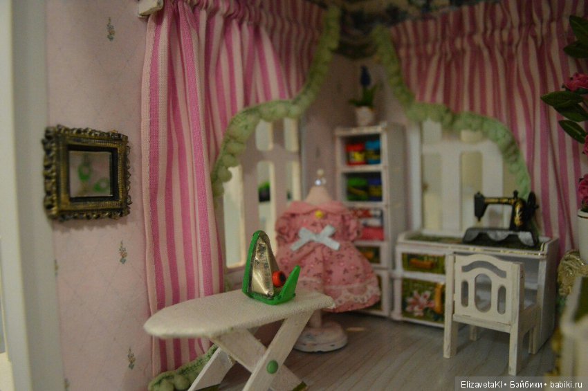 Интерьер кукольных домов. Часть 2