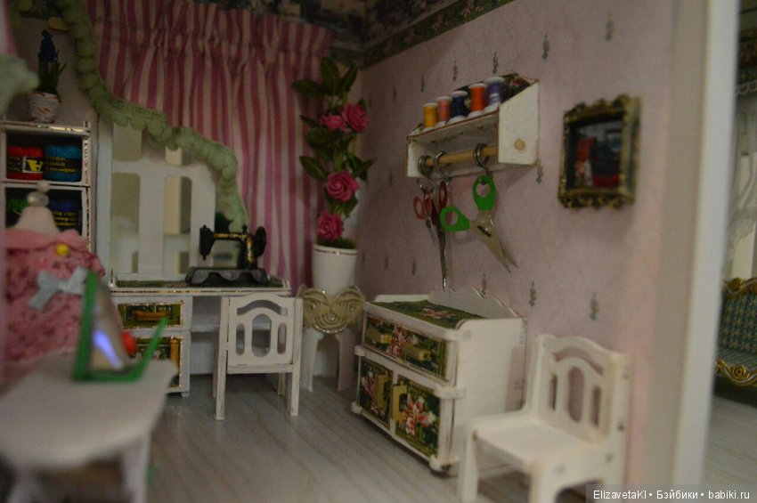 Интерьер кукольных домов. Часть 2 (фото 3)