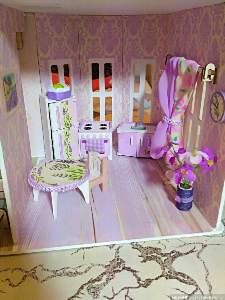 Интерьер кукольных домов. Часть 2