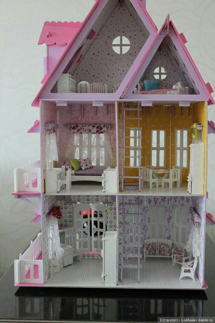 Интерьер кукольных домов. Часть 2