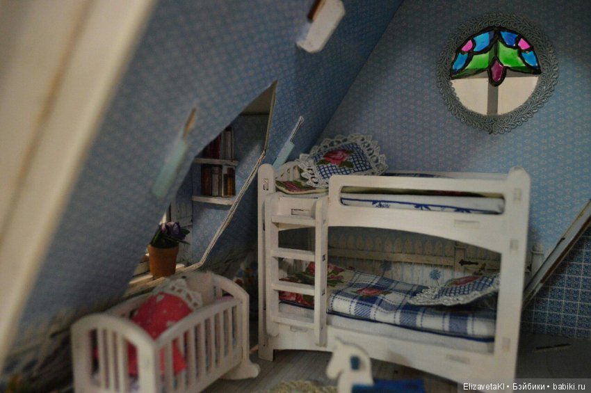 Интерьер кукольных домов. Часть 2 (фото 10)