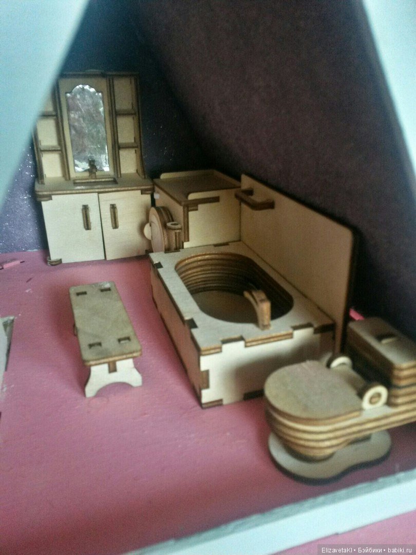 Интерьер кукольных домов. Часть 2