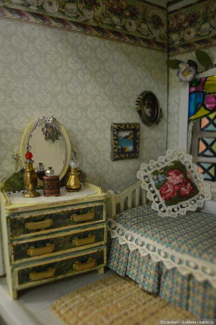Интерьер кукольных домов. Часть 2