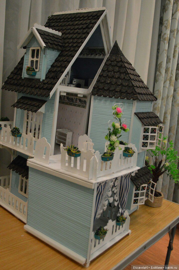 Интерьер кукольных домов. Часть 2
