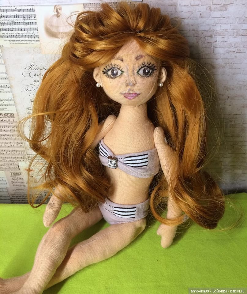 Игровая текстильная куколка лиса - Алиса (фото 8)