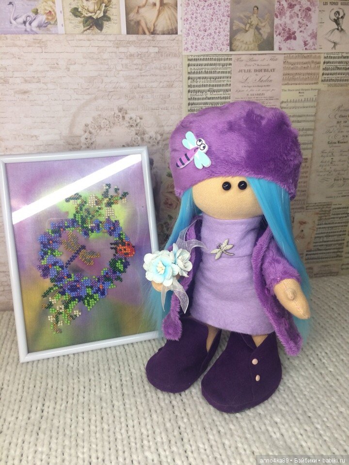 Интерьерные малышки Стрекоза и Белочка (фото 3)