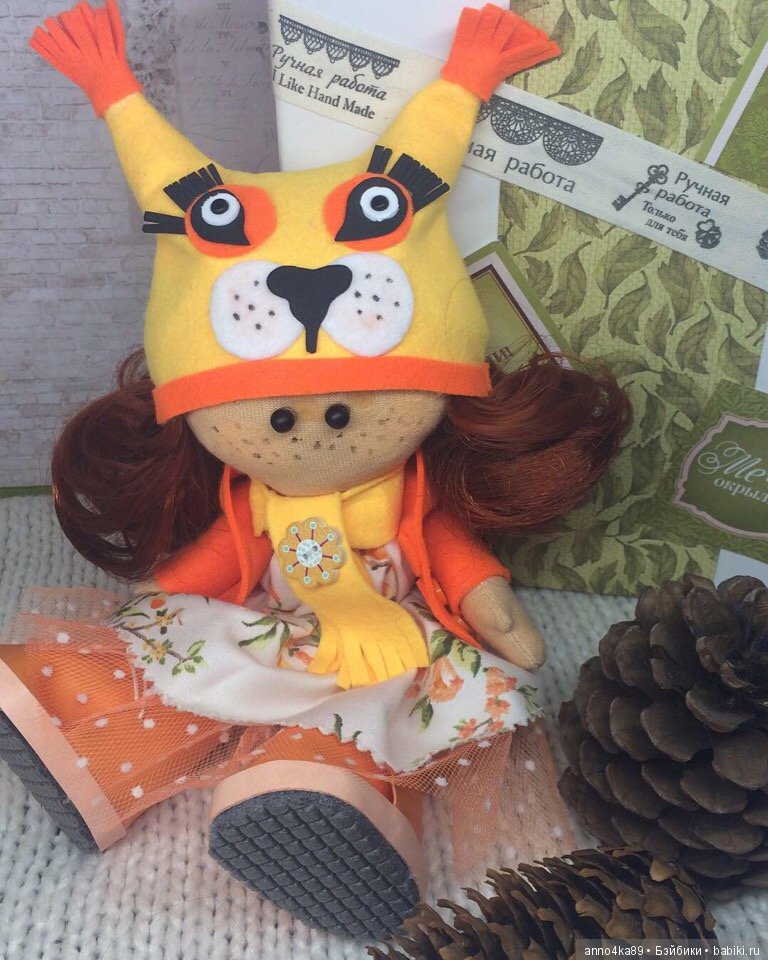 Интерьерные малышки Стрекоза и Белочка (фото 7)