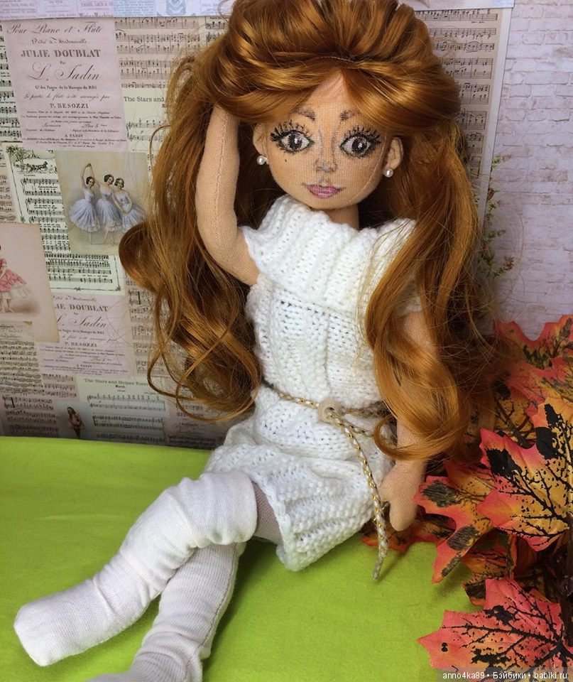 Игровая текстильная куколка лиса - Алиса (фото 6)