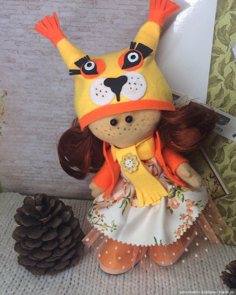 Интерьерные малышки Стрекоза и Белочка (фото 6)