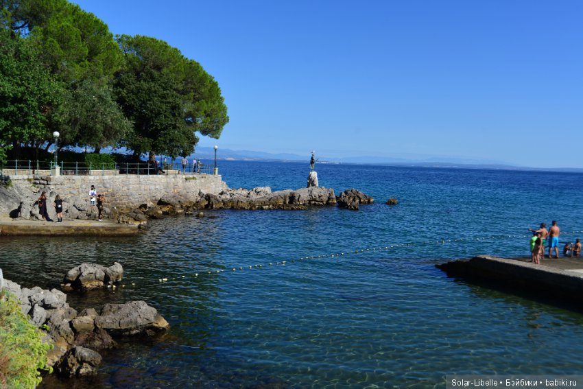 Куколки Schildkrot на отдыхе в Хорватии