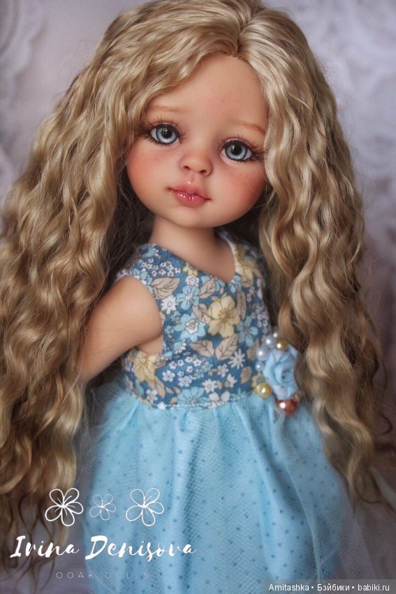 Нежнейшая Карла ООАК — ООАК Paola Reina (Паола Рейна) и испанских кукол: перерисовка (фото 3)