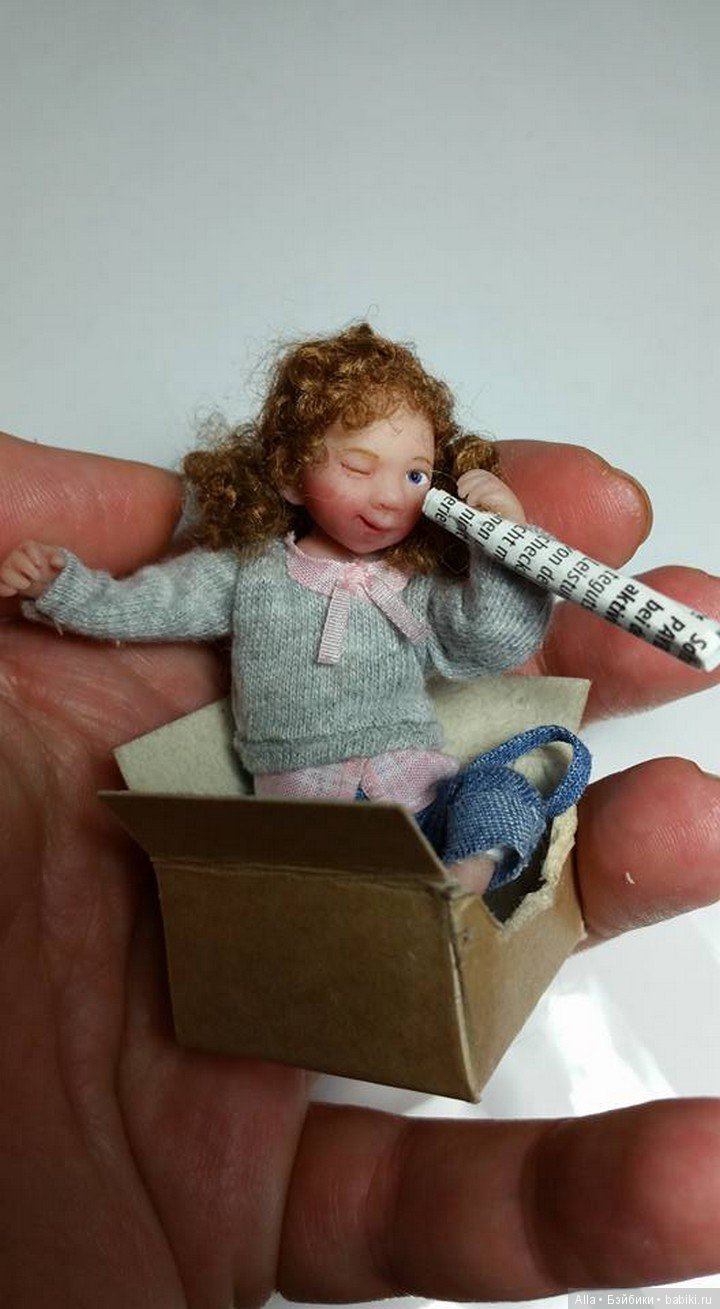 Минимир от Ирина Мартин — Авторские миниатюрные куклы: лепка