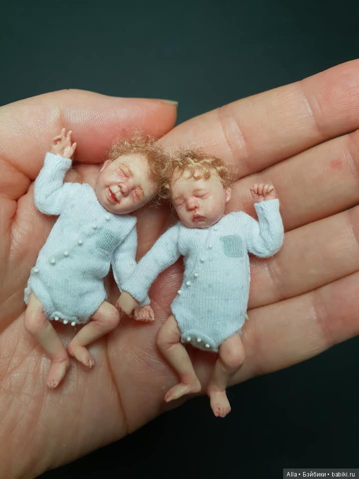 Минимир от Ирина Мартин — Авторские миниатюрные куклы: лепка (фото 2)