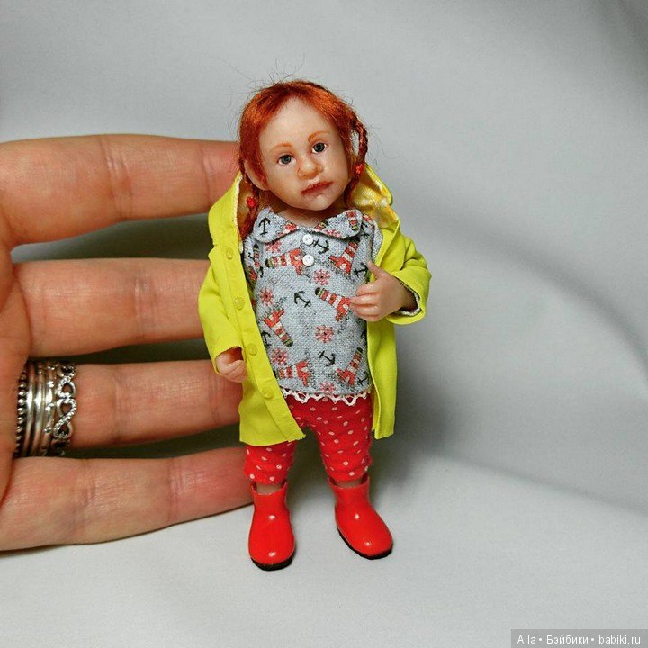 Минимир от Ирина Мартин — Авторские миниатюрные куклы: лепка