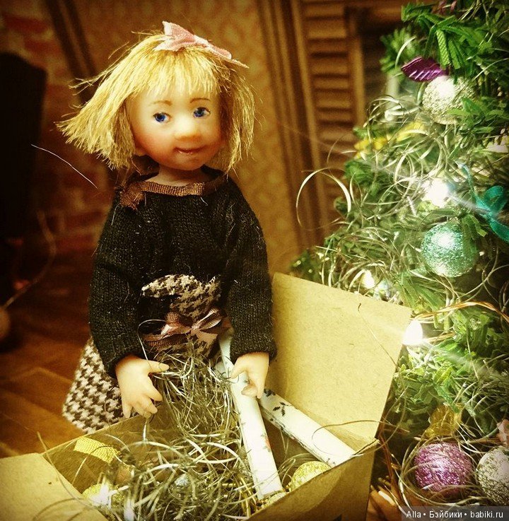 Минимир от Ирина Мартин — Авторские миниатюрные куклы: лепка