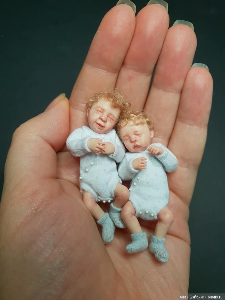 Минимир от Ирина Мартин — Авторские миниатюрные куклы: лепка