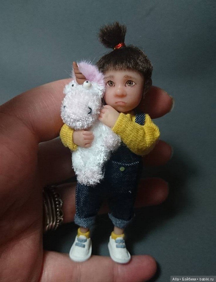 Минимир от Ирина Мартин — Авторские миниатюрные куклы: лепка (фото 10)