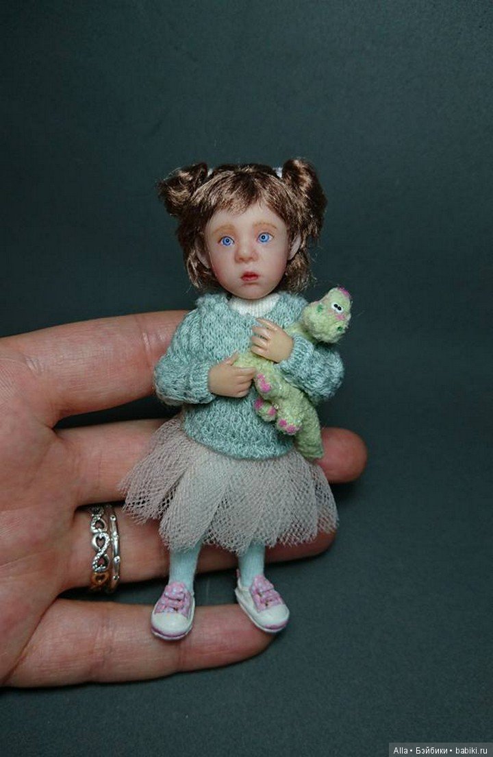 Минимир от Ирина Мартин — Авторские миниатюрные куклы: лепка (фото 9)
