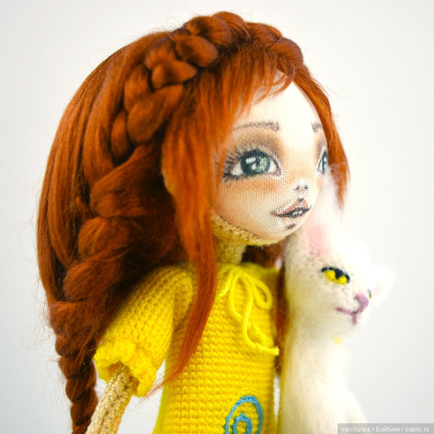 Лето заканчивается — Авторские вязаные куклы: интерьерные