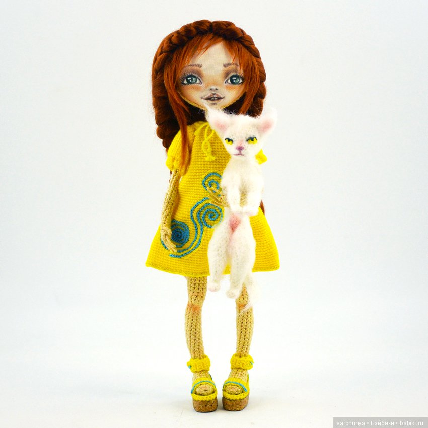 Лето заканчивается — Авторские вязаные куклы: интерьерные