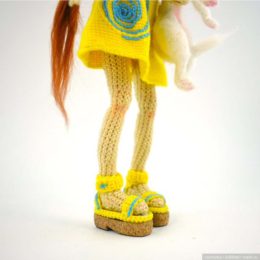 Лето заканчивается — Авторские вязаные куклы: интерьерные