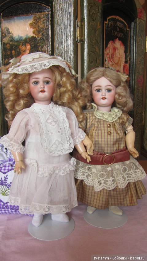 Малютки-сестрички Simon Halbig 1079