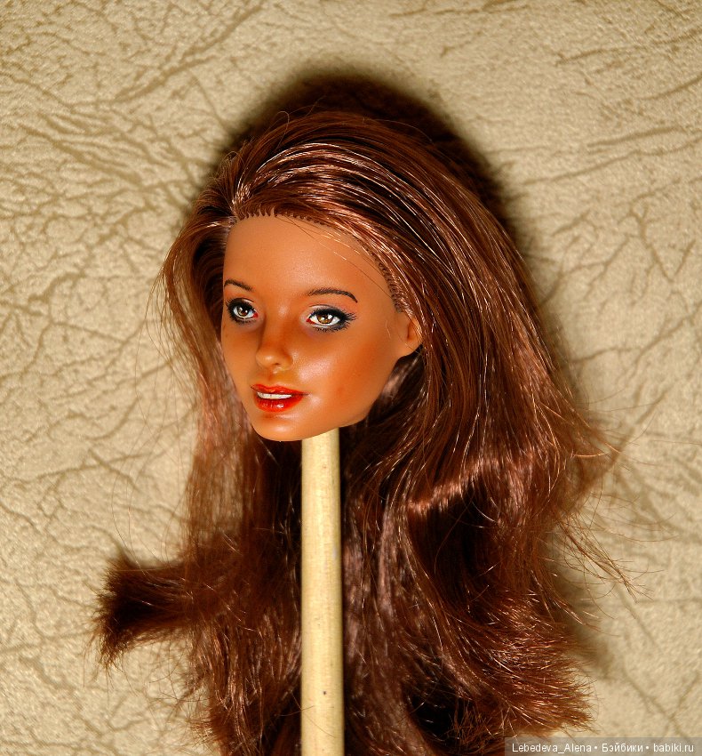 ООАК головушек, 2 штуки — ООАК и репейнт игровых кукол: Bratz (фото 3)