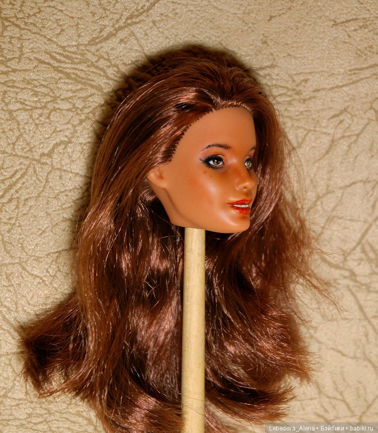 ООАК головушек, 2 штуки — ООАК и репейнт игровых кукол: Bratz (фото 2)